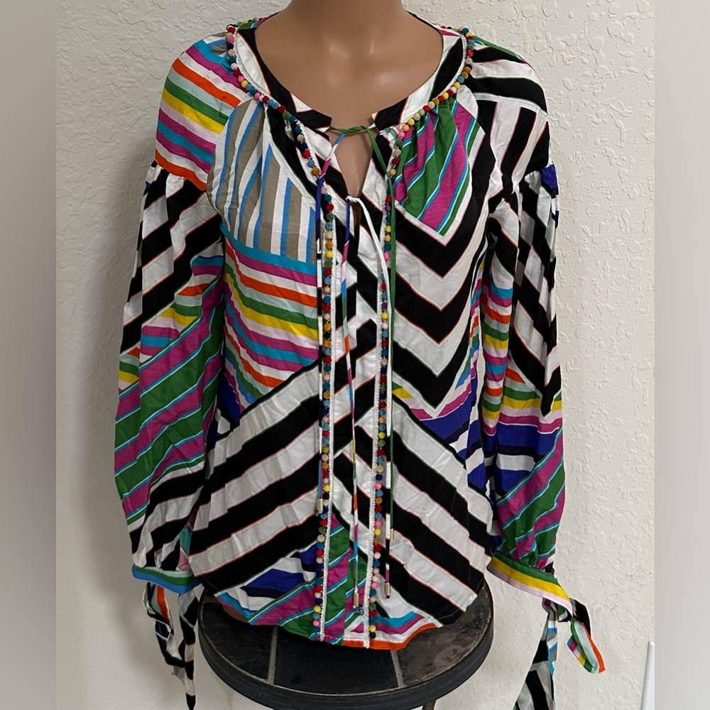 Maison Common Silk Blend Blouse